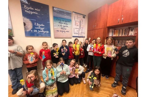 Warsztaty kreatywne dla dzieci od 7 lat Drewniane Kukiełki na łyżkach