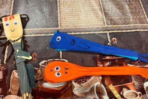 Warsztaty kreatywne dla dzieci od 7 lat Drewniane Kukiełki na łyżkach