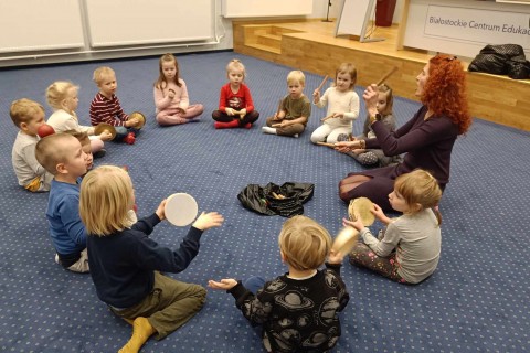 Zajęcia umuzykalniające dla dzieci w wieku 4-5 lat