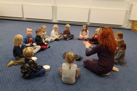 Zajęcia umuzykalniające dla dzieci w wieku 4-5 lat