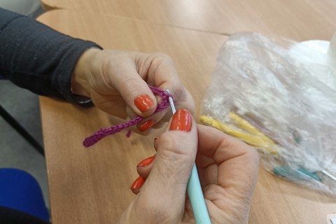 Warsztaty szydełkowania dla seniorów