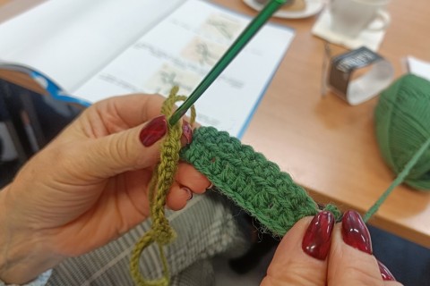 Warsztaty szydełkowania dla seniorów