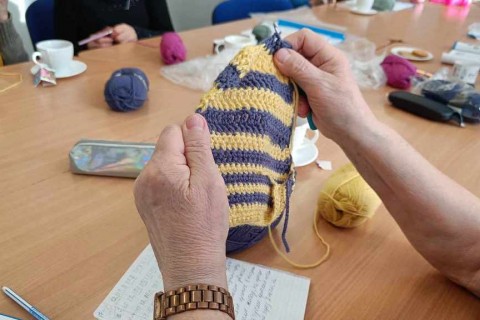 Warsztaty szydełkowania dla seniorów