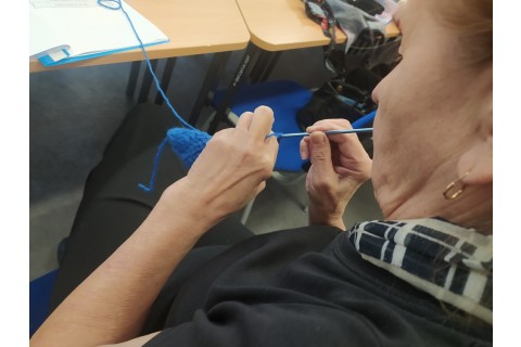 Warsztaty szydełkowania dla seniorów