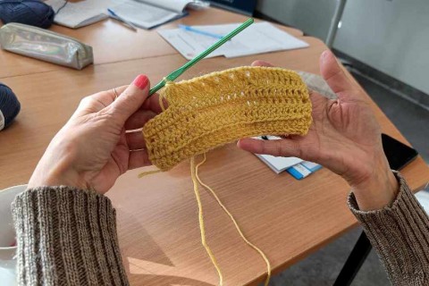 Warsztaty szydełkowania dla seniorów