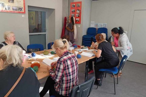 Warsztaty szydełkowania dla seniorów