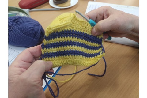 Warsztaty szydełkowania dla seniorów