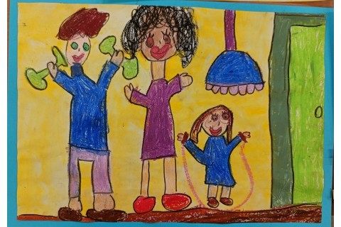 Konkurs plastyczny „Moja rodzina - hobby łączy pokolenia”