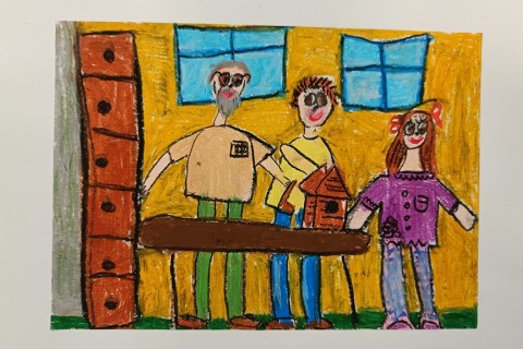 Konkurs plastyczny „Moja rodzina - hobby łączy pokolenia”