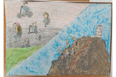 Konkurs plastyczny „Moja rodzina - hobby łączy pokolenia”