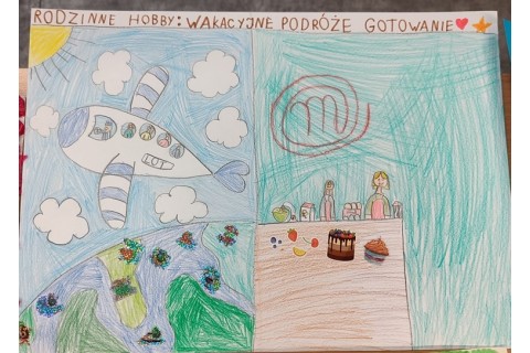 Konkurs plastyczny „Moja rodzina - hobby łączy pokolenia”