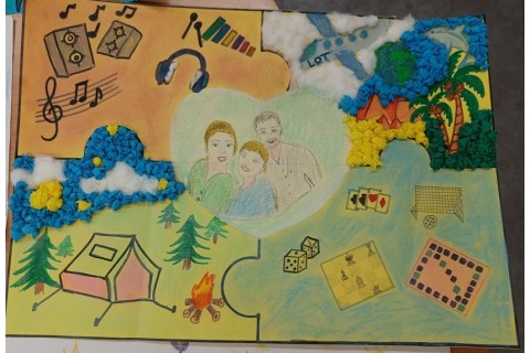 Konkurs plastyczny „Moja rodzina - hobby łączy pokolenia”