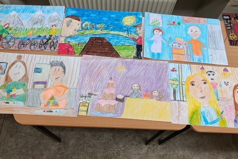 Konkurs plastyczny „Moja rodzina - hobby łączy pokolenia”