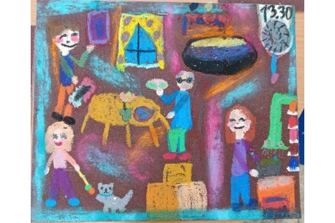 Konkurs plastyczny „Moja rodzina - hobby łączy pokolenia”