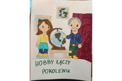 Konkurs plastyczny „Moja rodzina - hobby łączy pokolenia”
