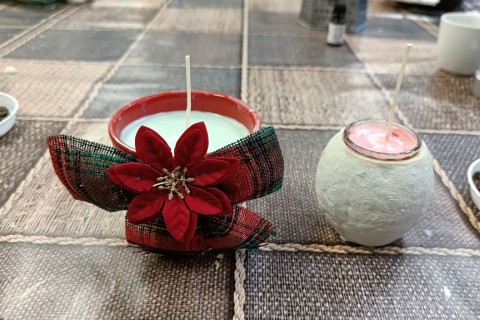 Warsztaty kreatywne dla seniorów - tworzenie świec