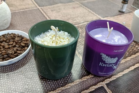 Warsztaty kreatywne dla seniorów - tworzenie świec