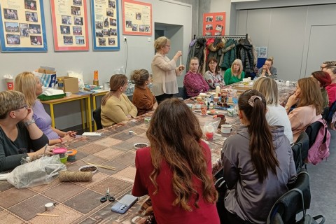 Warsztaty kreatywne  dla dorosłych - tworzenie świec