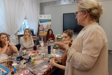 Warsztaty kreatywne  dla dorosłych - tworzenie świec