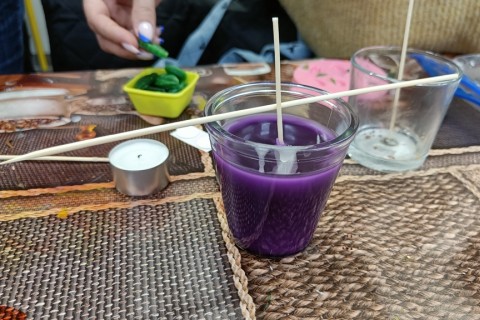 Warsztaty kreatywne  dla dorosłych - tworzenie świec