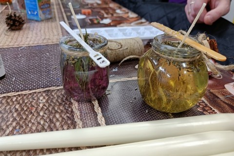 Warsztaty kreatywne  dla dorosłych - tworzenie świec