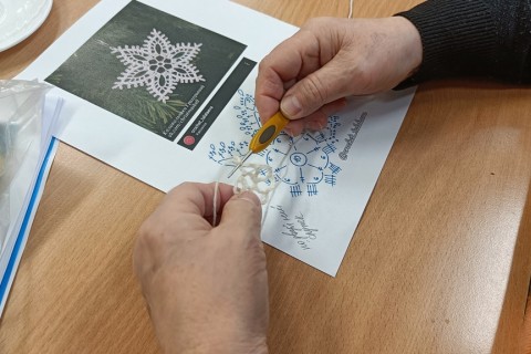 Warsztaty szydełkowania dla seniorów