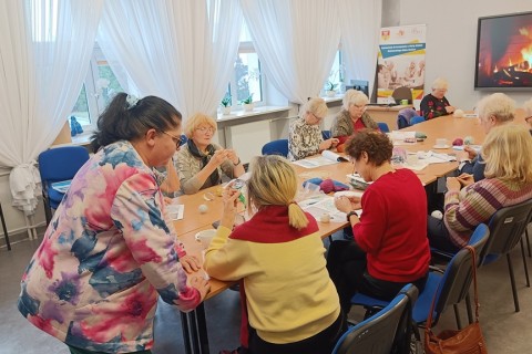 Warsztaty szydełkowania dla seniorów