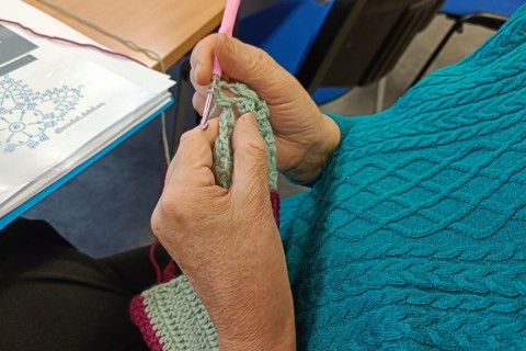 Warsztaty szydełkowania dla seniorów