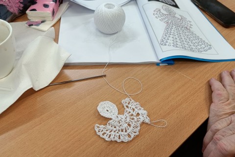 Warsztaty szydełkowania dla seniorów