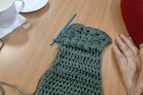 Warsztaty szydełkowania dla seniorów