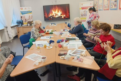 Warsztaty szydełkowania dla seniorów