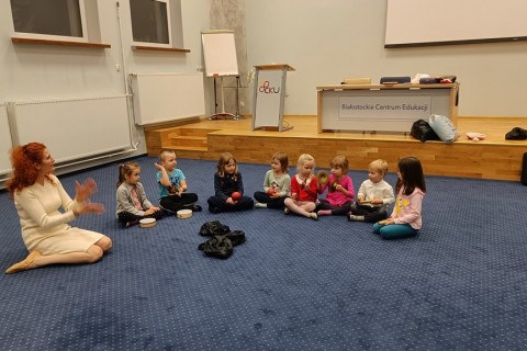 Zajęcia umuzykalniające dla dzieci w wieku 4-5 lat