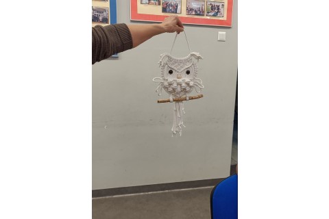 Warsztaty kreatywne dla seniorów - makrama dla początkujących