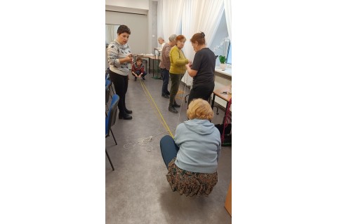 Warsztaty kreatywne dla seniorów - makrama dla początkujących