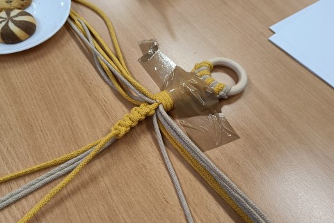 Warsztaty kreatywne dla seniorów - makrama dla początkujących