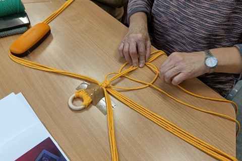 Warsztaty kreatywne dla seniorów - makrama dla początkujących