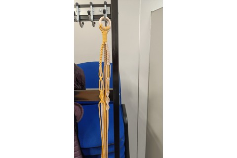 Warsztaty kreatywne dla seniorów - makrama dla początkujących