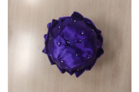 Warsztaty kreatywne  dla seniorów - ozdoby świąteczne ze wstążki