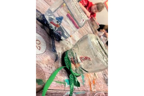 Warsztaty kreatywne dla dzieci od 9 lat - śnieżna kula