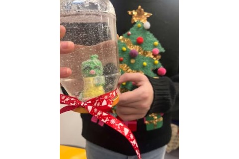 Warsztaty kreatywne dla dzieci od 9 lat - śnieżna kula