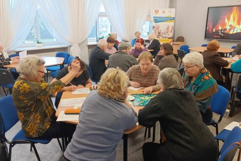 Czwartkowe spotkania Seniorów przy kawie i herbacie