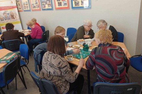 Czwartkowe spotkania Seniorów przy kawie i herbacie