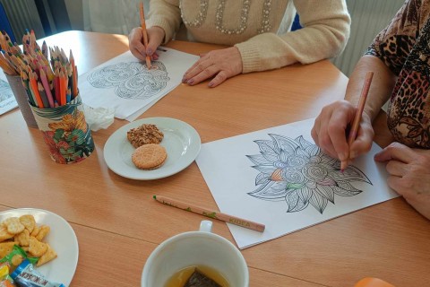 Czwartkowe spotkania Seniorów przy kawie i herbacie