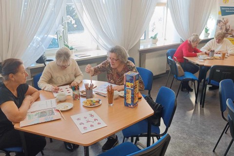 Czwartkowe spotkania Seniorów przy kawie i herbacie