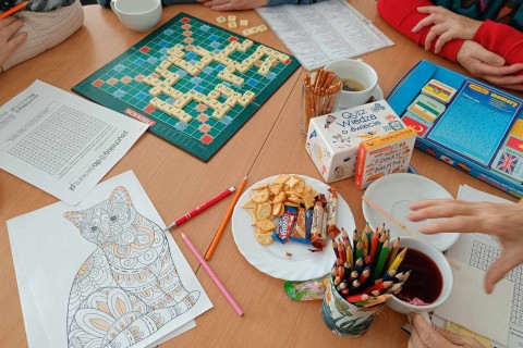 Czwartkowe spotkania Seniorów przy kawie i herbacie