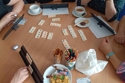 Czwartkowe spotkania Seniorów przy kawie i herbacie