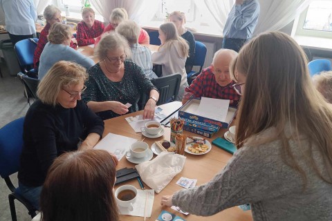 Czwartkowe spotkania Seniorów przy kawie i herbacie