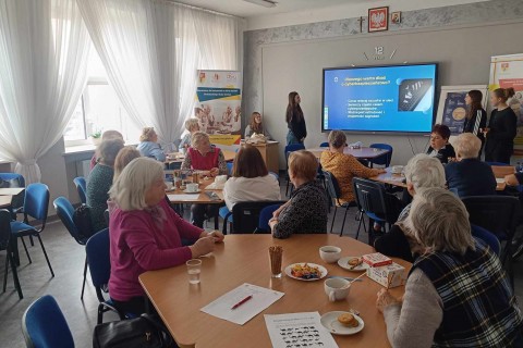 Czwartkowe spotkania Seniorów przy kawie i herbacie