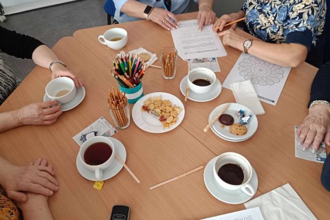 Czwartkowe spotkania Seniorów przy kawie i herbacie