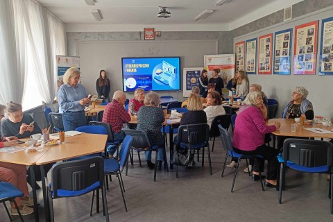 Czwartkowe spotkania Seniorów przy kawie i herbacie